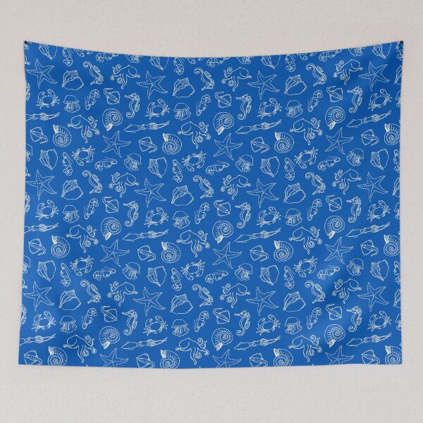 Item preview, Sea life pattern designed and sold by Irina Ivanova.