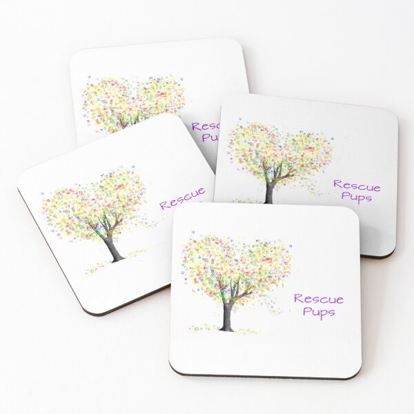 Item preview, Paw print rainbow tree designed and sold by Nicole Bleck.
