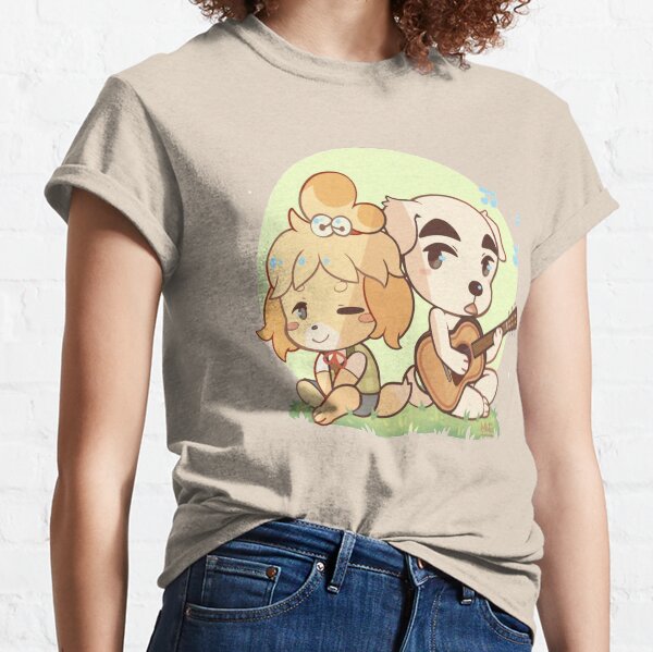 Animal Crossing Isabelle and K.K. Slider Classic T-Shirt