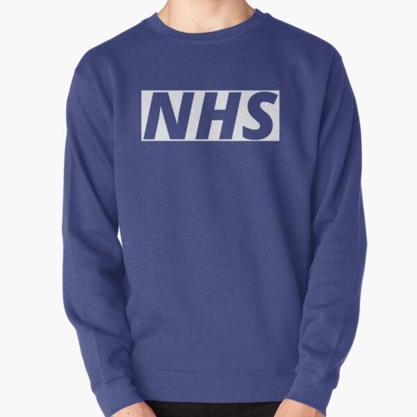 nhs logo zipped hooded sweatshirt