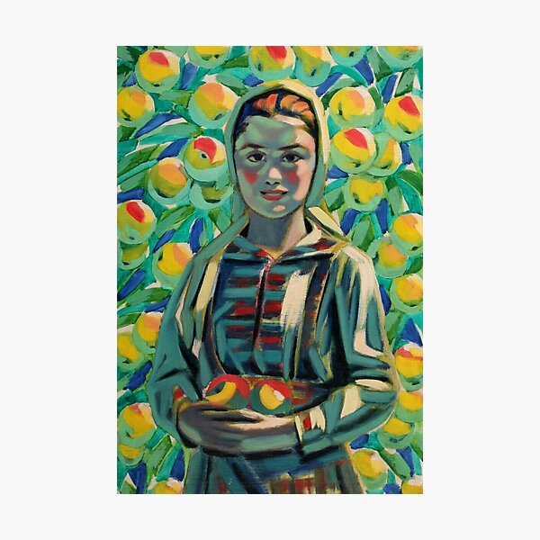 Item preview, Vladimir Dimitrov Maistora (the Master) - Girl With Apples designed and sold by clon-dot-net.