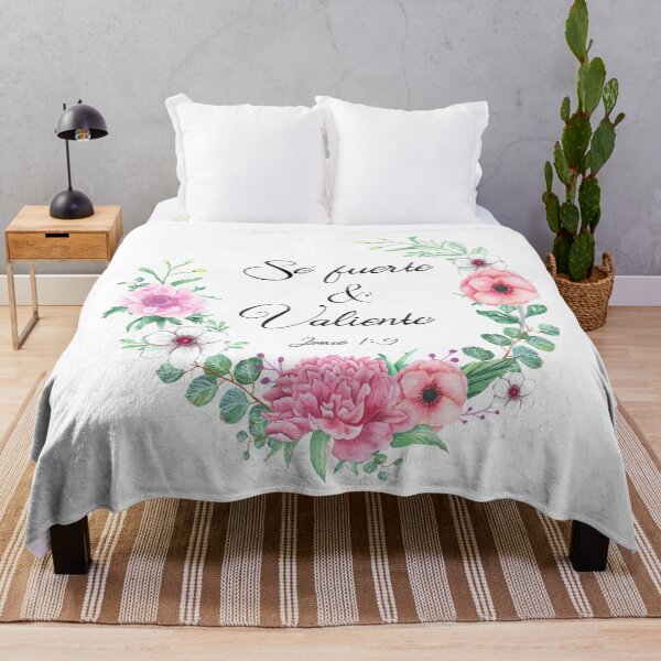 Item preview, Sé Fuerte y Valiente, bible quote designed and sold by latiendadearyam.