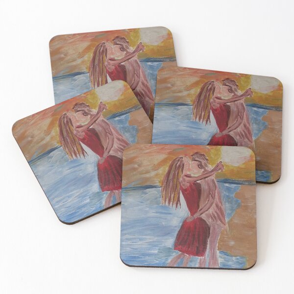Item preview, Lovers on a beach #artistsupportpledge designed and sold by ThereseLyssia.