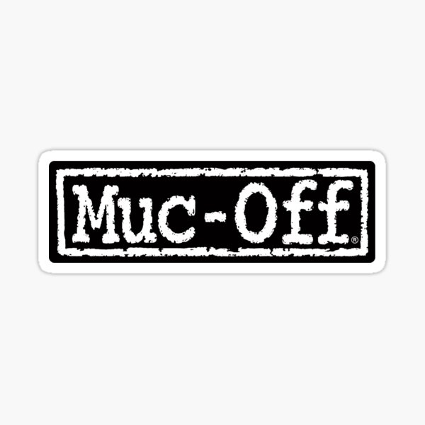 muc-off logo Sticker