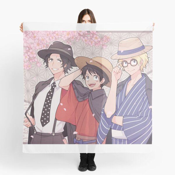 Luffy Scarves Redbubble - sabo face roblox