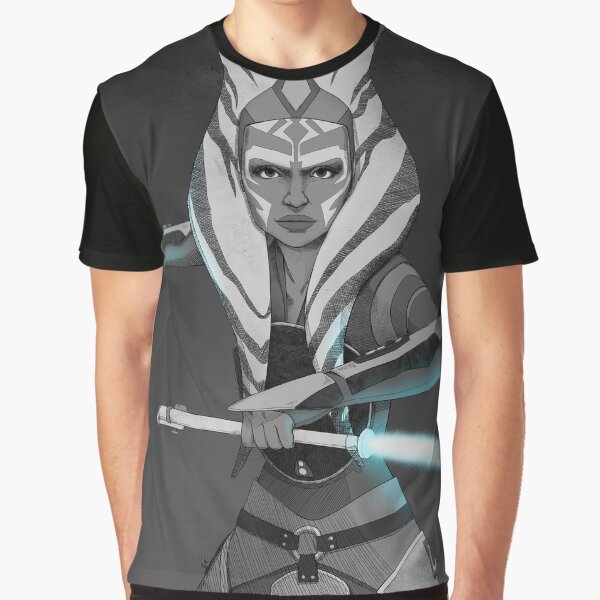 Vista previa del artículo con la obra «Ahsoka», diseñado y vendido por encikwolfe.