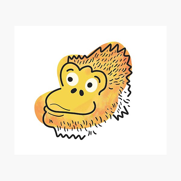 Item preview, hmmm, monkey. designed and sold by Kathrino.