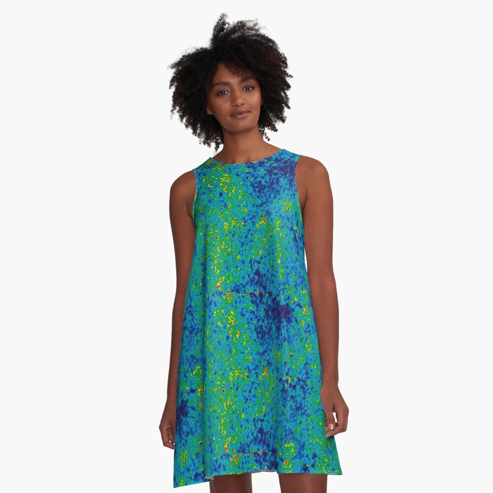Cosmic Microwave Background Radiation. Isn't Science Wonderful? A-Line Dress