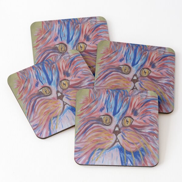 Item preview, pink persian cat #artistsupportpledge designed and sold by ThereseLyssia.