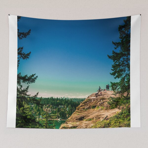 Item preview, Vancouver Skyline beyond Quarry Rock designed and sold by Chris Bingham.