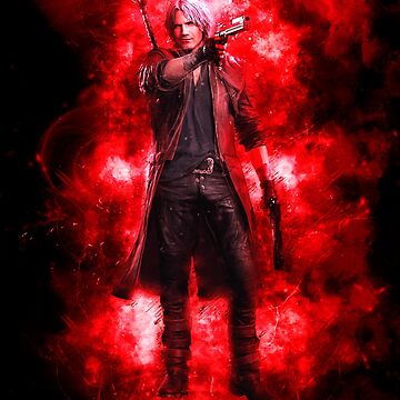 Dante - Devil May Cry - Lady Dante Sticker for Sale by Splatter