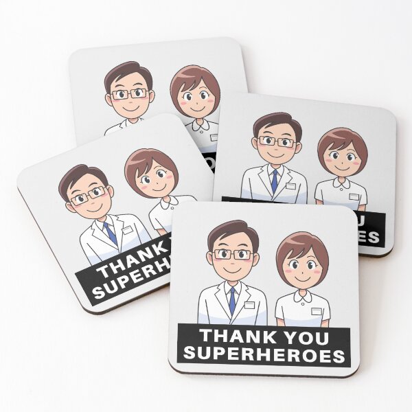 Item preview, Thank You Superheroes designed and sold by fbym.