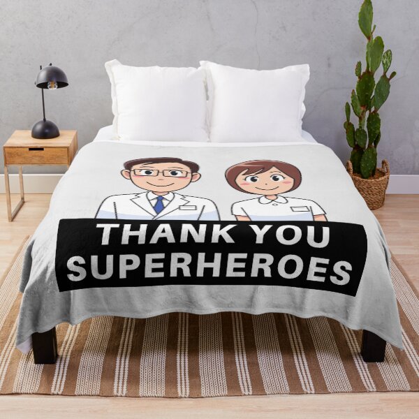 Item preview, Thank You Superheroes designed and sold by fbym.