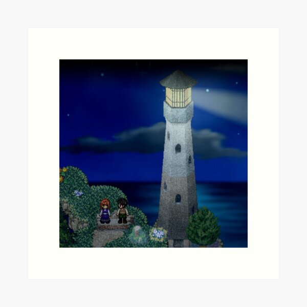 Item preview, To the moon lighthouse designed and sold by gungable.