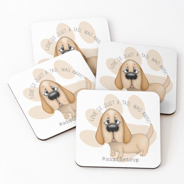 Item preview, #ADOPTDONTSHOP CUTE DOG designed and sold by wiboandbear.