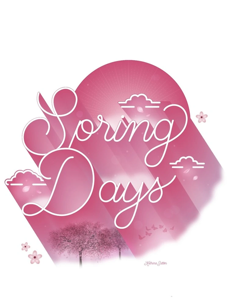 Thumbnail 4 of 4, Samsung Galaxy Phone Case, Spring Days designed and sold by Katrina Sutton.