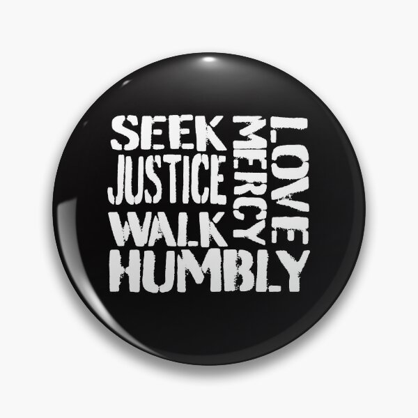 Item preview, Seek Justice Love Mercy Walk Humbly designed and sold by Claire Cooper.