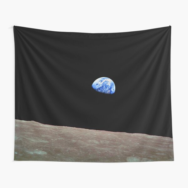 Item preview, Earthrise Over the Lunar Surface. designed and sold by tiokvadrat.
