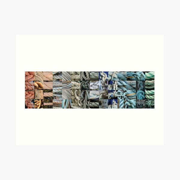 Old Rope Art Print