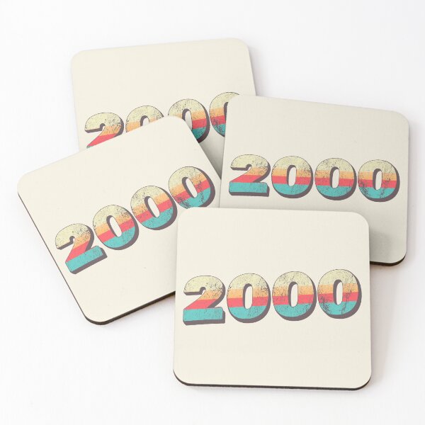 Item preview, 2000, vintage number, typography, font designed and sold by OkihanaShop.