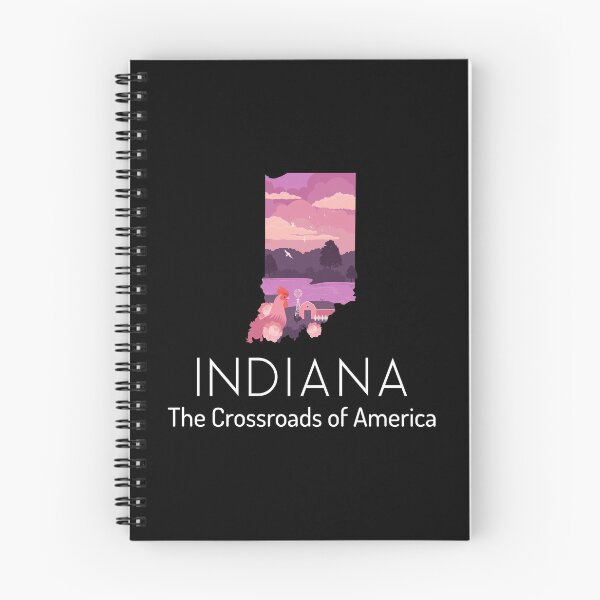 Item preview, Indiana Proud State Motto The Crossroads Of America design designed and sold by jakehughes2015.