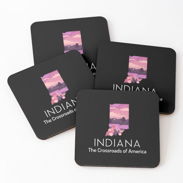 Item preview, Indiana Proud State Motto The Crossroads Of America design designed and sold by jakehughes2015.