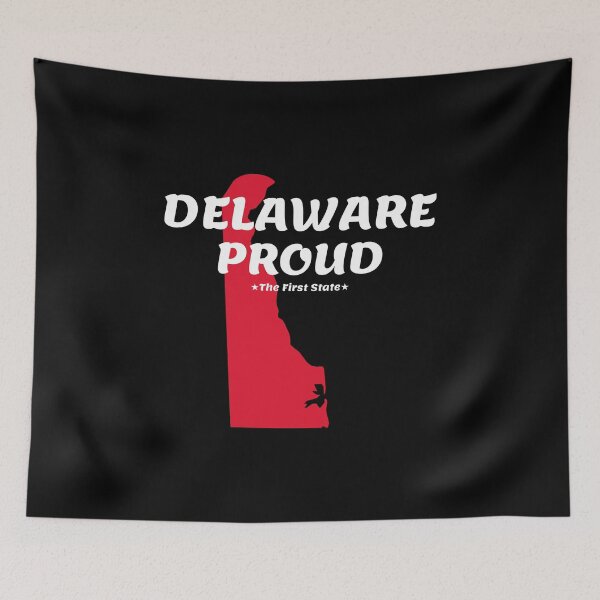 Item preview, Delaware Proud State Motto The First State print designed and sold by jakehughes2015.