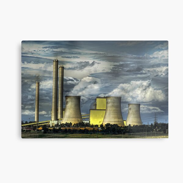 The Big Smoke Metal Print
