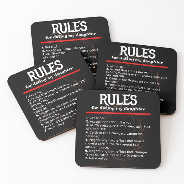 Item preview, Rules For Dating My Daughter - Necrovalley designed and sold by ohsnapitalism.