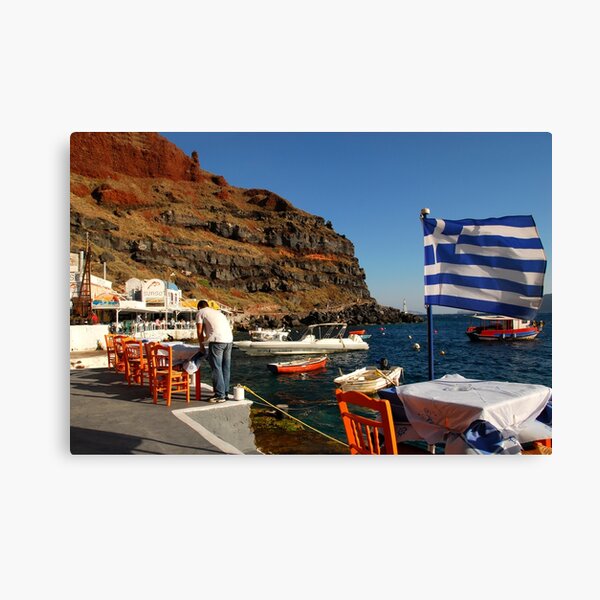 Item preview, Santorini - Ammoudi Bay designed and sold by Anirban Halder.