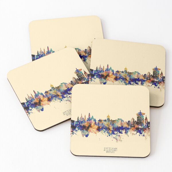 Item preview, amsterdam skyline designed and sold by BekimART2.