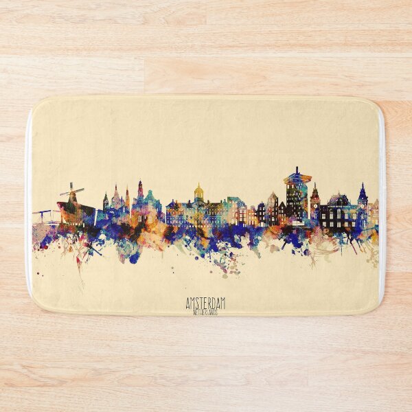 Item preview, amsterdam skyline designed and sold by BekimART2.