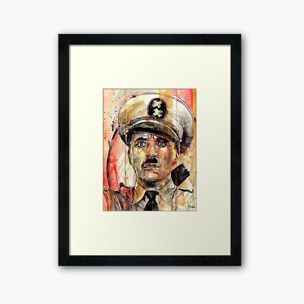 The Great Dictator Framed Art Print