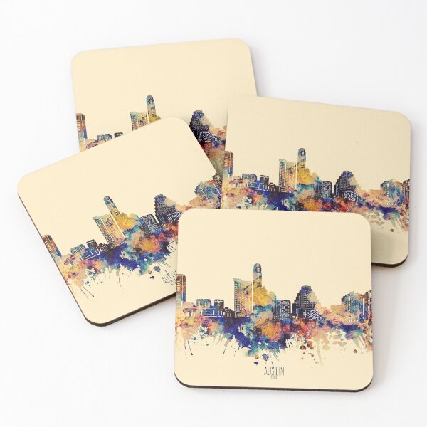 Item preview, austin skyline designed and sold by BekimART2.