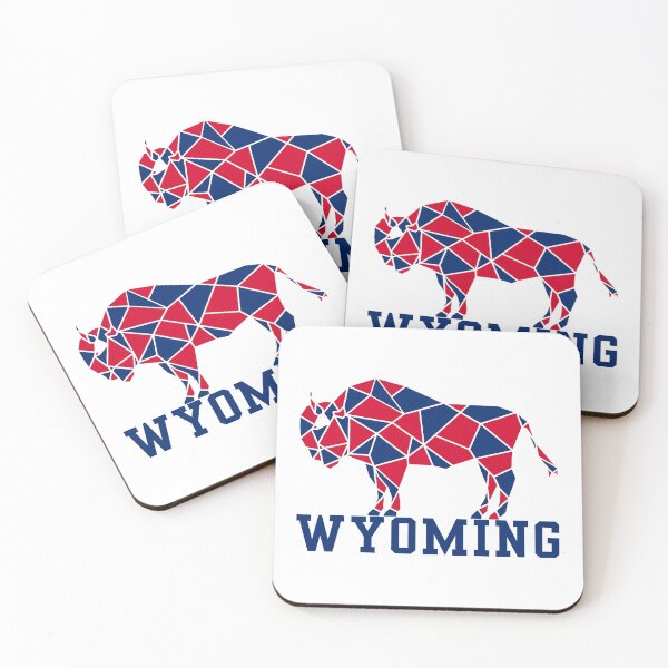 Item preview, Geometric Wyoming Bison Design  designed and sold by Decal Mania.