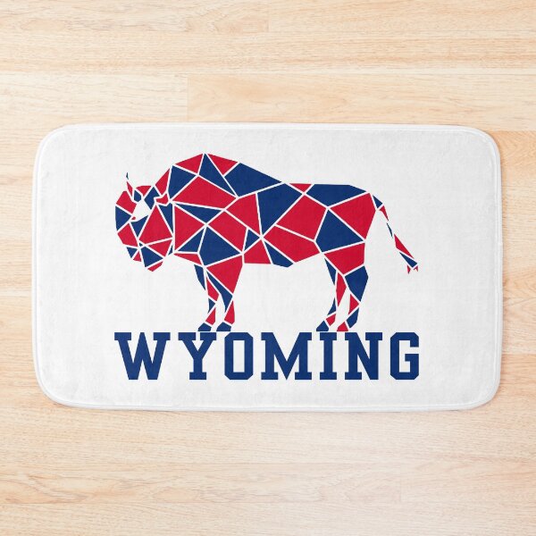 Item preview, Geometric Wyoming Bison Design  designed and sold by Decal Mania.