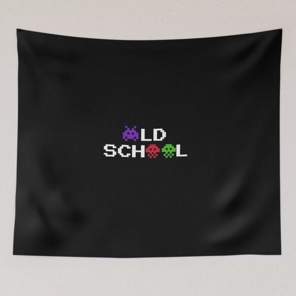 Artikelvorschau, Retro-Arcade-Spielmuster "alte Schule" entworfen und verkauft von Xexedesign.