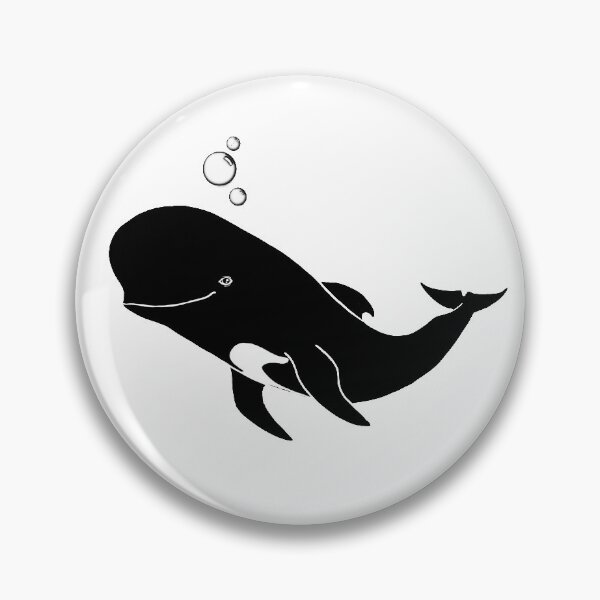 Item preview, Short-finned Pilot whale & Bubbles designed and sold by chloeyzoard.