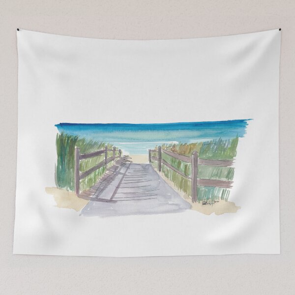 Item preview, Path To The Blue and Turquoise Sea designed and sold by artshop77.