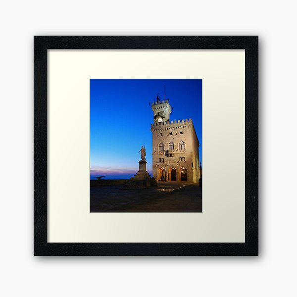 SAN MARINO... Framed Art Print