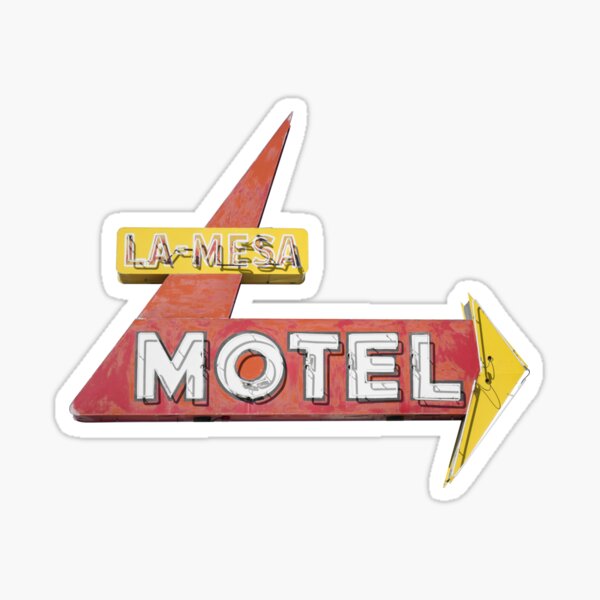 Item preview, Enseigne du motel La Mesa designed and sold by Enzwell.