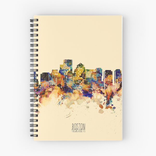Item preview, boston skyline designed and sold by BekimART2.