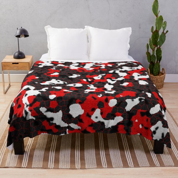 Item preview, Red and Black camouflage design designed and sold by FabioPhoto.
