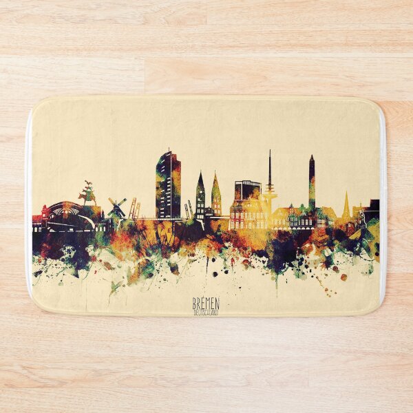Item preview, bremen skyline designed and sold by BekimART2.