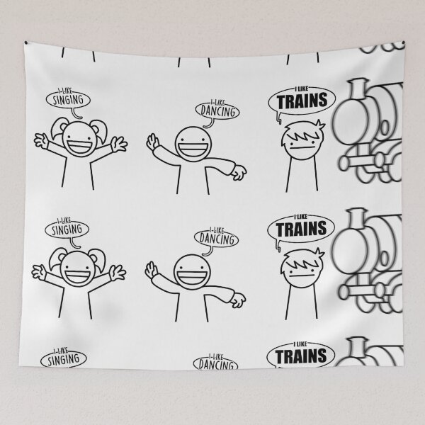 Item preview, I like trains designed and sold by Daniel Grey.