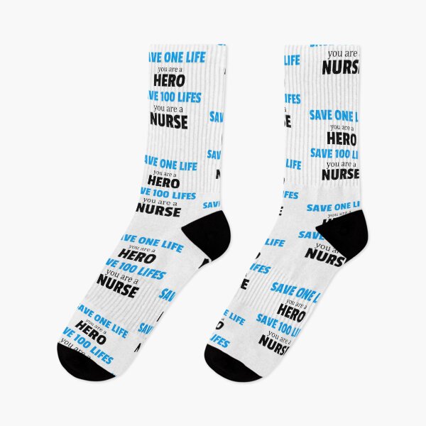 Item preview, Nurse Superhero Save One Hundred Lives designed and sold by maxarus.
