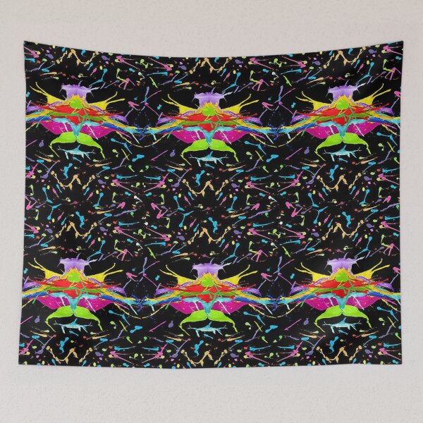 Item preview, MULTICOLOR ABSTRACTO,colorful abstraction, psychedelic Arte Abstracto, abstract art design designed and sold by Adri Barnard.
