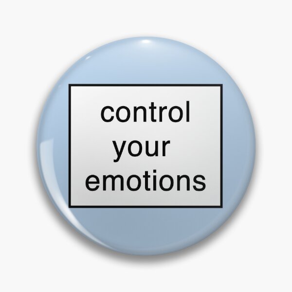 Item preview, controla tus emociones big babyblue designed and sold by worldsprint.