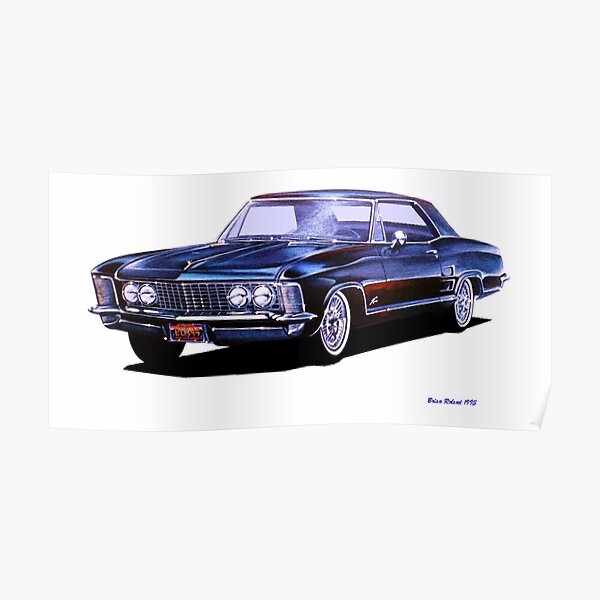 1963 Buick Riviera Poster