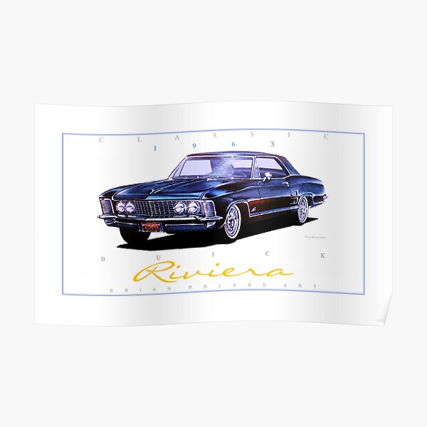 1963 Buick Riviera ver 2 Poster